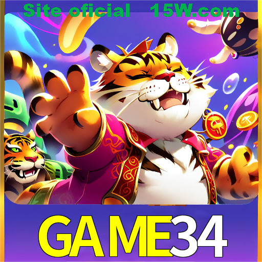 Imagem promocional da GAME34 mostrando a plataforma e suas vantagens